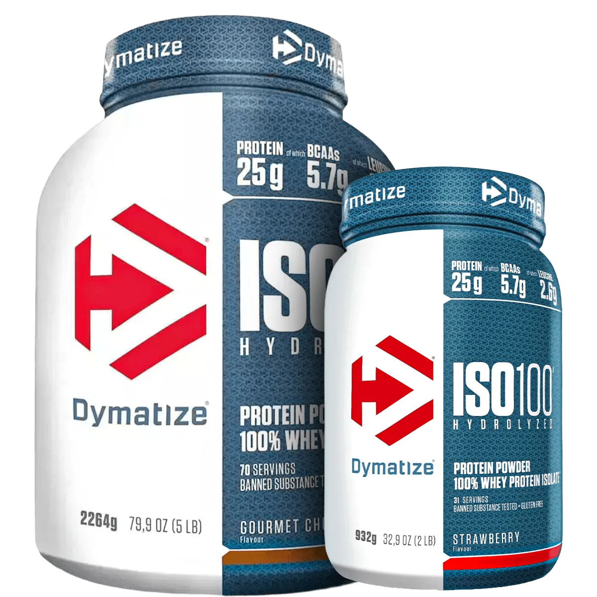 Dymatize ISO 100 2.264kg + ISO 100 932g